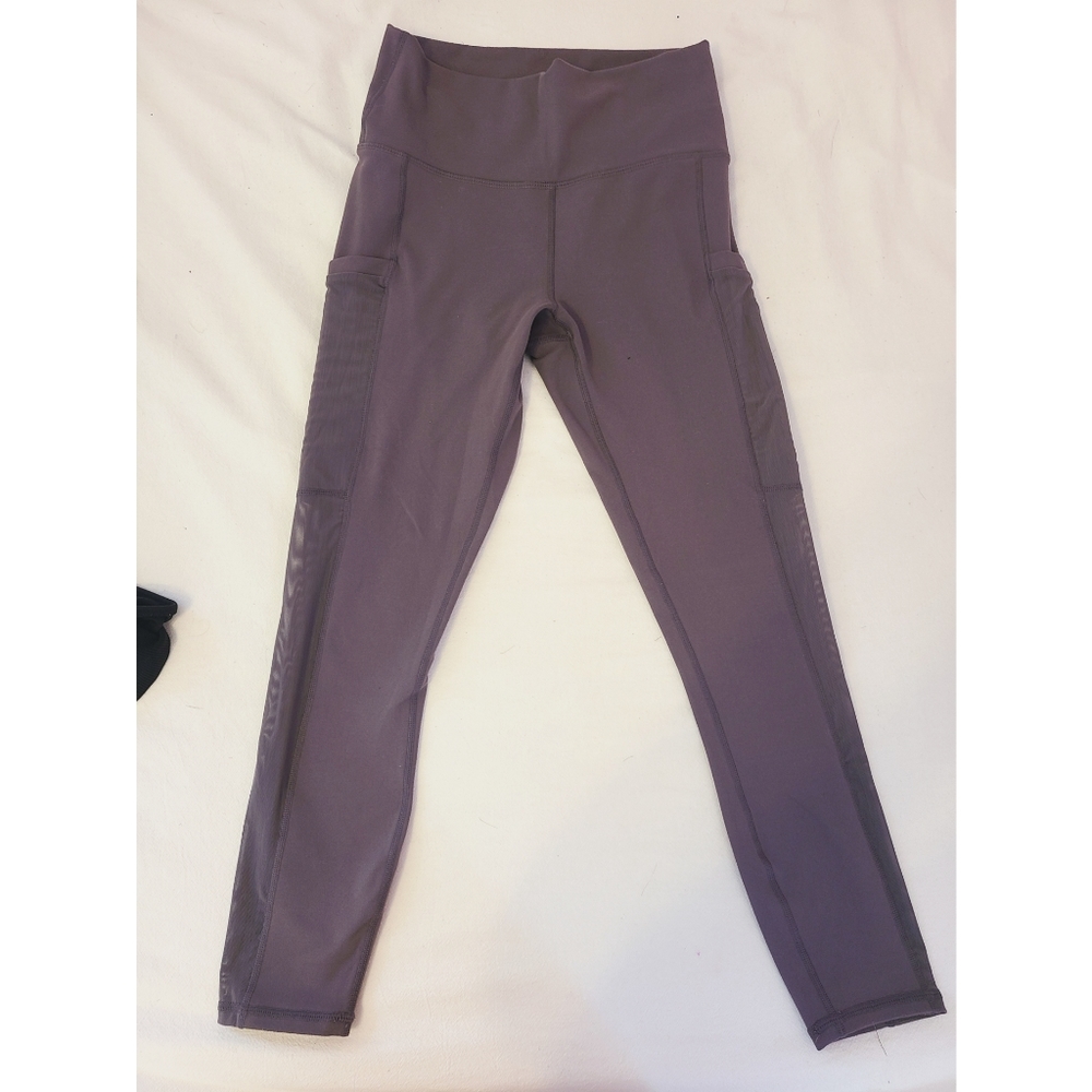 Fabletics Purple Powerhold Leggings